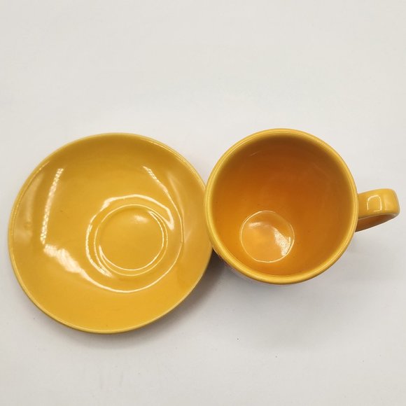 GdP Giordano di Ponzano Italy Modern Cup Saucer Bright Geometric Mosaic Sunburst - Picture 6 of 13